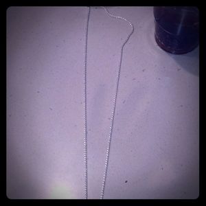 Women's silver chain